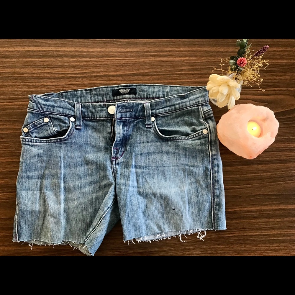 Rock & Republic Cut Off Denim Shorts